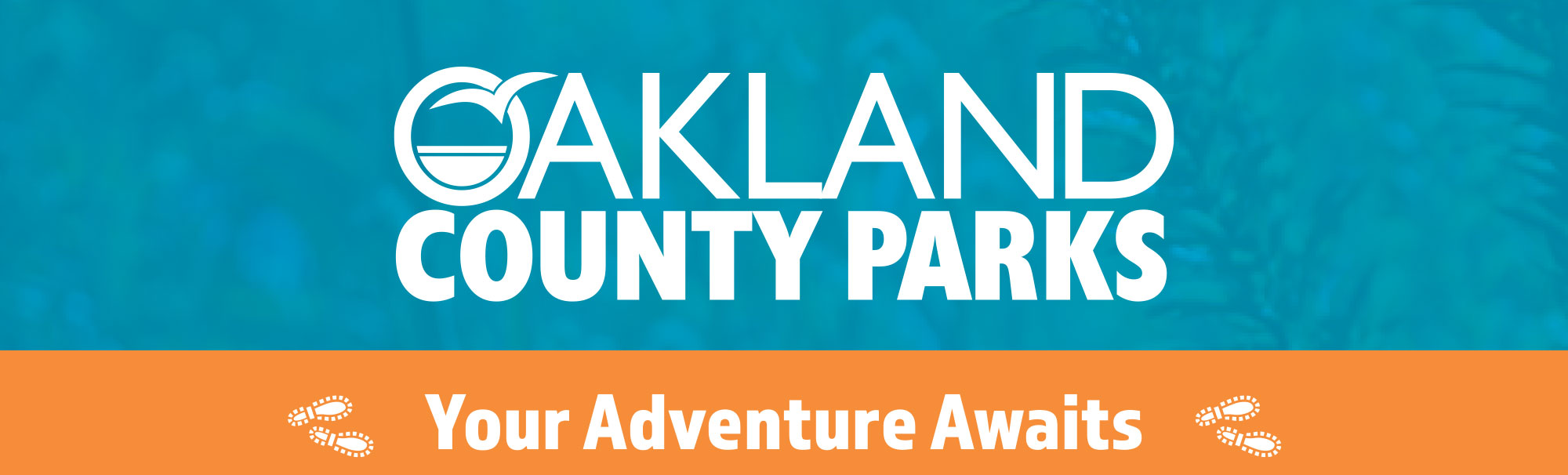 Oakland county parks banner graphic image
